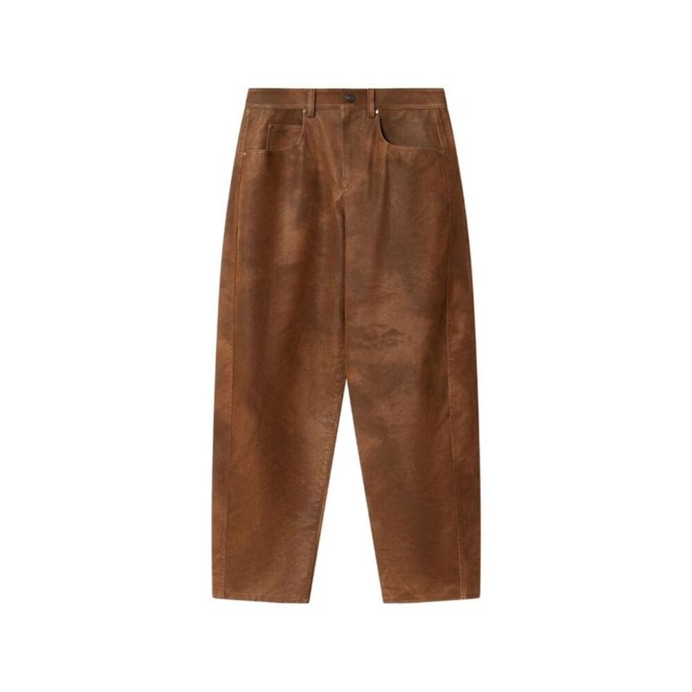 Marant Etoile Women Belky Faux Leather Trousers